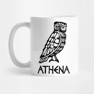 Wise Owl, Owl of Athena Mug
